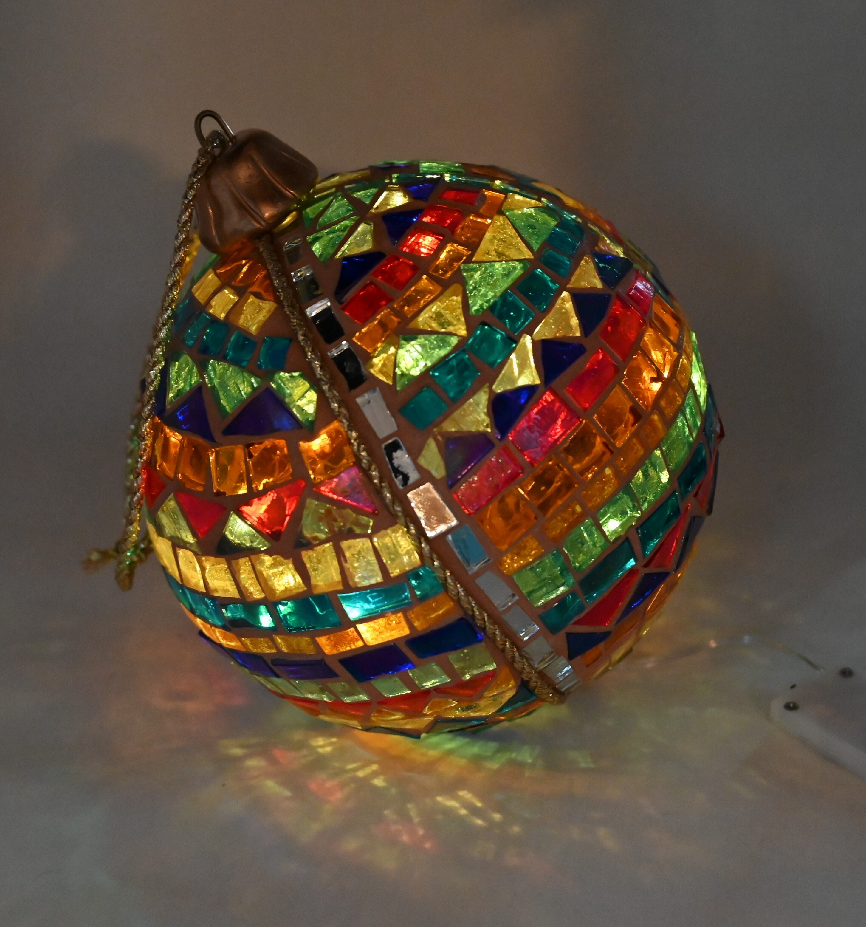 Weihnachtskugel Bunt